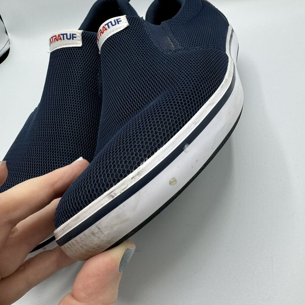 Xtratuf Sharkbyte Deck Shoes Airmesh Blue Quick Dry Mens Shoes Sz 12 - Picture 7 of 9